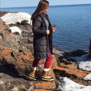 North Face Dark Gray Parka